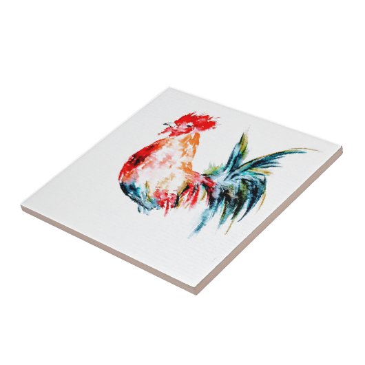 Vintage Wasserfarbe Fliese (Seite)