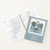 Vintage Wasserfarbe Küche Familienrezepte Notizblock (Innenseite)