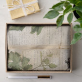 Vintage Wasserfarbe Natürliche Wildblume Seidenpapier (Geschenk)