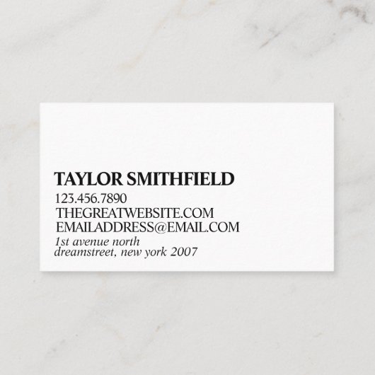 Vintage Wasserfarbe Traditionelle Visitenkarte (Rückseite)