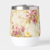 Vintage-Wasserfarben-Blumenmuster (Vorderseite)