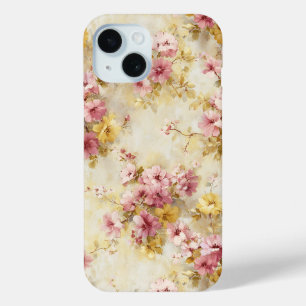Vintage-Wasserfarben-Blumenmuster Case-Mate iPhone Hülle