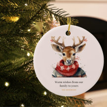 Vintage Wasserfarben Frohe Weihnachten