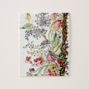 Vintage Wasserfarben Puzzle