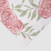 Vintage Wasserfarbenpeere Seidenpapier (Ausschnitt)