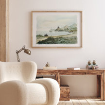 Vintage Wasserfarbenwelt