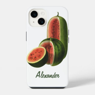 Vintage Wassermelonen Hoch Rund, Bio-Lebensmittel iPhone Hülle