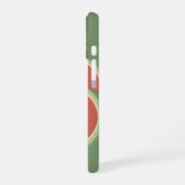 Vintage Wassermelonstücke iPhone 16 Hülle (Linke Seite)