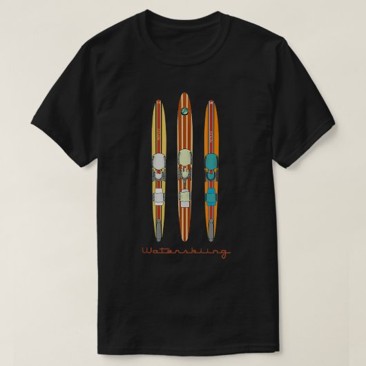 Vintage Wasserski T-Shirt (Design vorne)