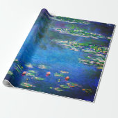 Vintage Water Lilies by Claude Monet Geschenkpapier (Ungerollt)