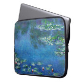 Vintage Water Lilies by Claude Monet Laptopschutzhülle (Vorderseite Links)