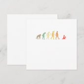 Vintage Water Polo Evolution Player Gift Idea Einladung (Vorne/Hinten)