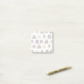 Vintage Watercolour Pinup Sticky Notes Post-it Klebezettel (Auf Schreibtisch)