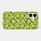 Vintage Waterlilies iPhone 16 Hülle (Rückseite (Horizontal))
