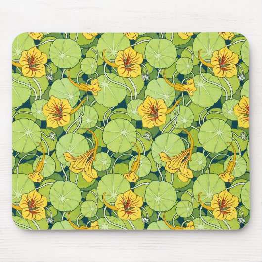 Vintage Waterlilies Mousepad (Vorne)