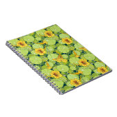 Vintage Waterlilies Notizblock (Rechte Seite)
