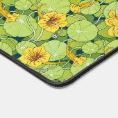 Vintage Waterlilies Schreibtischunterlage (Ecke)