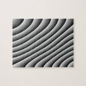 Vintage Wavy Lines Schwieriges Puzzle (Horizontal)
