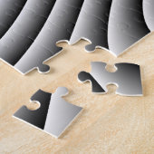 Vintage Wavy Lines Schwieriges Puzzle (Seite)