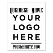 Vintage Website für Ihr Firmenlogo Gummistempel (Prägung)