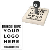 Vintage Website für Ihr Firmenlogo Gummistempel (Stempel)