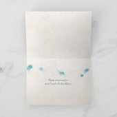 Vintage Wedding Album anniversary Karte (Innenseite)