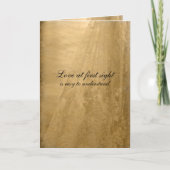 Vintage Wedding Anniversary Card Karte (Vorderseite)