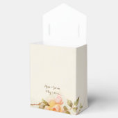 Vintage Wedding Antique Rosa Blume Geschenkschachtel (Geöffnet)