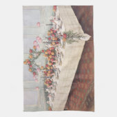 Vintage Wedding Bankett Tisch Geschirrtuch (Vertikal)