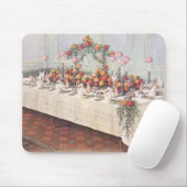 Vintage Wedding Bankett Tisch Mousepad (Mit Mouse)