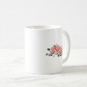 Vintage Wedding Blume Trauzeugin Kaffee Tasse (VorderseiteRechts)