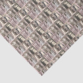 Vintage Wedding Braut und Groom Blush Pink Seidenpapier (Ausschnitt)