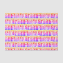 Vintage Wedding Braut und Groom Rainbow Seidenpapier