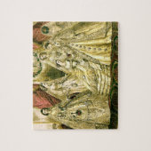 Vintage wedding Brautjungfern Puzzle (Vertikal)