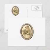 Vintage Wedding Brautparty Bride Postkarte (Vorne/Hinten)