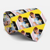 Vintage Wedding, Bride and Groom Newlyweds Küssen Krawatte (Gerollt)