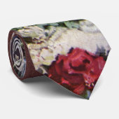 Vintage Wedding, Bride Cutting die Hochzeitstorte Krawatte (Gerollt)