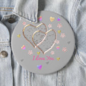 Vintage Wedding Button (Beispiel)