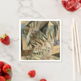 Vintage Wedding, Earth Tones Colors, Cubism Art Serviette