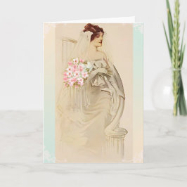 Vintage Wedding Einladung