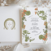Vintage Wedding Einladung Art Nouveau by Foord