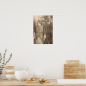 Vintage Wedding Jubiläum Poster (Küche)