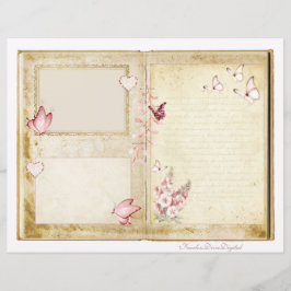 Vintage Wedding Junk Journal Scrapbook Seite 11 & 