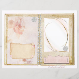 Vintage Wedding Junk Journal Scrapbook Seite 15 & 