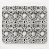 Vintage Wedding Lace Pattern Mousepad (Vorne)