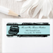 Vintage Wedding Liebe Briefings Custom Address Lab (Insitu)