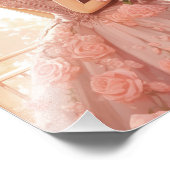 Vintage Wedding mit Bride Fotodruck (Ecke)