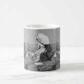 Vintage Wedding, Neuauflage am Strand Kaffeetasse (Mittel)