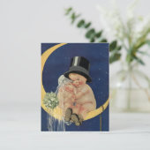 Vintage Wedding, Niedlich Retro Brautparty Party Einladung (Stehend Vorderseite)