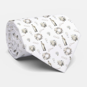 Vintage Wedding Pattern - Neck Tie Krawatte